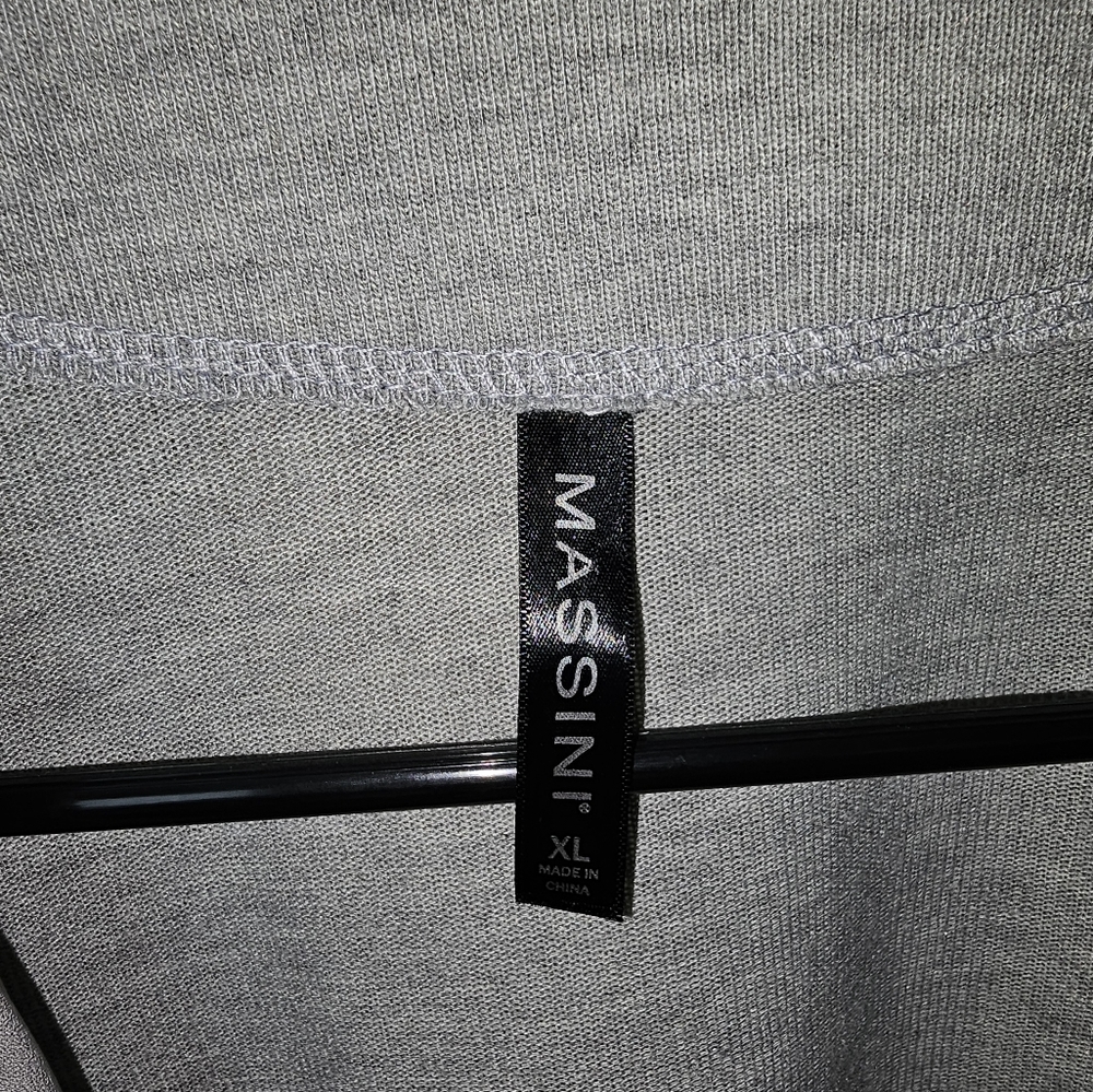 Massing Women’s cardigan with sheer silky drape front size XL - Picture 2 of 7